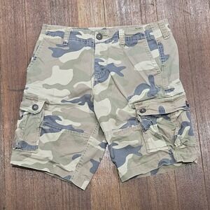 Aéropostale Men's‎ Camo Cargo Shorts – Size 30